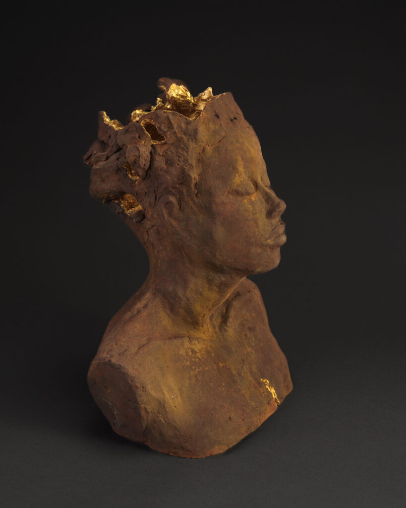 DJ Sears Ceramic Sculpture - Glowing